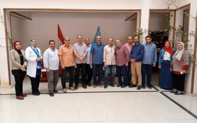 البرنامج التدريبى فى إعداد المدربين(TOT) بمركز التدريب الاقليمى بشركة مياه الشرب بالبحيرة