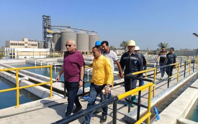 مباشر الان من محطة مياه دمنهور  وزيارته مفاجأه للسيد المهندس / محمد سعيد نشأت رئيس الشركه