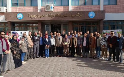 ختام الدوره التدريبيه OSHA للسلامه والصحه المهنيه بشركة مياه البحيره