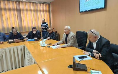 واصل السيد المهندس/ محمد سعيد نشأت رئيس مجلس الاداره والعضو المنتدب عقد اجتماعاته بقطاعات البحوث والمشروعات والصرف الصحي والماليه والشركات المنفذه الوصلات المنزليه ضمن المبادره الرئاسيه “حياه كريمه” لوضع اللمسات الأخيره لعملية الانهاء الكامل للوصلات المنزليه فى قرى حياه كريمه