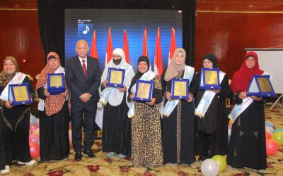 شركة مياه البحيره تحتفل بتكريم الأمهات والعاملات المثاليات بالشركه في يوم تكريم الام