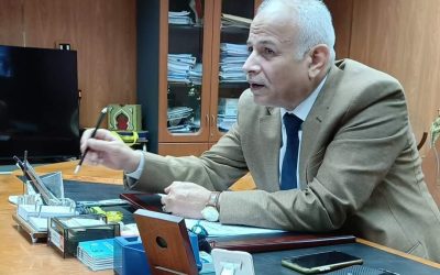 إجتماع موسع للسيد المهندس / محمد سعيد نشأت رئيس مجلس الادارة والعضو المنتدب مع الساده رؤساء القطاعات بالشركه لبحث كيفية تطبيق منظومة الحوكمة وتكنولوجيا المعلومات