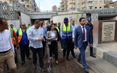 محافظ البحيرة تتفقد محاكاة سيناريو إدارة أزمة تصريف المياه بنفق شبرا: استعدادات مكثفة لموسم الشتاء