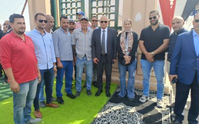 رئيس مجلس الإدارة والعضو المنتدب شارك في احتفالات العيد القومي لمحافظة البحيرة برشيد