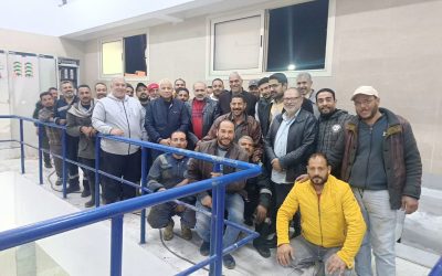 الانتهاء من إصلاح الرافع الرئيسي للصرف الصحي بإدكو وإعادته للخدمة