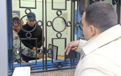 السيد المهندس محمد سعيد نشأت رئيس مجلس الإدارة والعضو المنتدب يتفقد مراكز الشحن بدمنهور ويستجيب لمطالب المواطنين على الفور