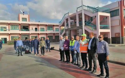 محاضرة توعوية لطلاب مدرسة مياه الشرب بدمنهور لتعزيز مفاهيم السلامة والصحة المهنية