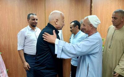 أهالي عزبة مغازي وسعيد عقاب وكوم البقر يشكرون شركة مياه البحيرة ورئيسها على الاستجابة الفورية لوصول المياه”