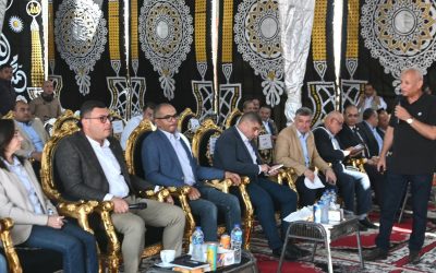 وزير الإسكان ومحافظ البحيرة ورئيس الشركة القابضة يفتتحون محطة معالجة الصرف الصحي بمركز بدر في إطار احتفالات العيد القومي للمحافظة