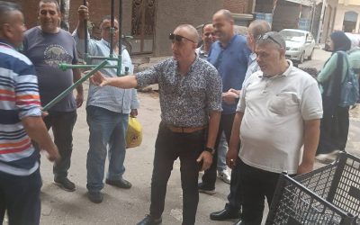 السيد المهندس محمد سعيد نشأت رئيس مجلس الإدارة والعضو المنتدب يوجه بحملات موسعة لضبط الوصلات الخلسة وتنظيم تحصيل المديونيات