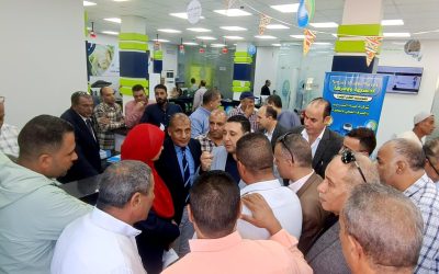 كفر الدوار تستقبل السيد المهندس احمد التراس رئيس مجلس الادارة والعضو المنتدب في مشهد إنساني استثنائي..