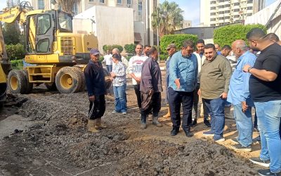 تحرك ميداني سريع لرئيس شركة مياه البحيرة في أول أيام الانتخابات البرلمانية 