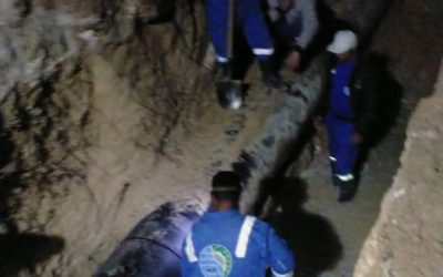 تم – وبحمد الله – الانتهاء من أعمال الإصلاح والصيانة لخط طرد صلاح العبد بقطر 630 مم بولي إيثيلين، المغذي لمدينة وادي النطرون، وذلك بعد جهود مكثفة ومتواصلة من فرق الطوارئ والصيانة على مدار الساعات الماضية.