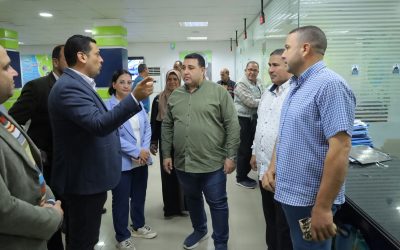 قام السيد المهندس أحمد عبد المنعم التراس رئيس مجلس الإدارة والعضو المنتدب ، بزيارة مركز خدمة العملاء بدمنهور، الذي تم إنشاؤه وفق معايير الهوية الموحدة ومجهز بأحدث تقنيات التحول الرقمي.