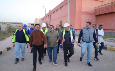 زياره السيد المهندس احمد التراس رئيس مجلس الإدارة والعضو المنتدب لمحطة أبوحمص الجديدة… وتطوير شامل لأنظمة الحماية المدنية بمحطة حاصلة على TSM والمأمونية