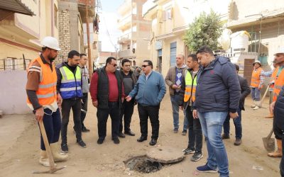 قرية حفص في قلب الاهتمام… السيد المهندس احمد التراس رئيس مجلس الإدارة والعضو المنتدب يتفقد المراحل النهائية للوصلات المنزلية بمشروعات «حياة كريمة» بمركز دمنهور