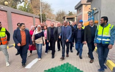 استكمالا لزيارته لمحافظة البحيرة: نائب وزير الإسكان يتفقد محطة معالجة صرف صحي البريجات