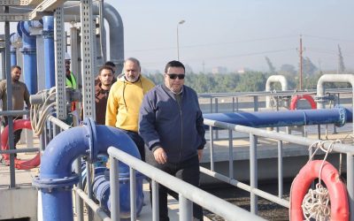 في ضوء توجيهات الدكتور سيد إسماعيل نائب وزير الإسكان لمتابعة سير العمل ورفع كفاءة التشغيل بمحطات الصرف الصحي… محطة منشأة ناصر تؤكد الجاهزية والاستدامة