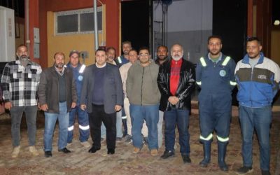 تحرك ميداني ليلي لمواقع الصرف الحيوية… رئيس مياه البحيرة يتابع تشغيل رافع صرف صحي كفر الدوار البلد