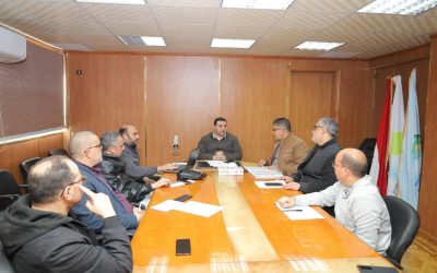 يعلن المهندس احمد التراس رئيس مجلس الإدارة والعضو المنتدب اكتمال حصر أصول الدولة بشركة مياه البحيرة ويشيد بجهود فرق العمل في إنجاز المهمة قبل الموعد