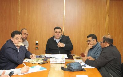 السيد المهندس احمد التراس رئيس مجلس الإدارة والعضو المنتدب يقود اجتماعات يومية لمتابعة جاهزية مشروعات «حياة كريمة» للتسليم