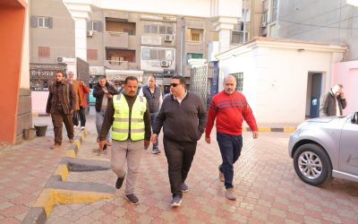 جولات الميدانية مستمرة… السيد المهندس احمد التراس رئيس مجلس الإدارة والعضو المنتدب يتفقد رافع أحمد زويل بدمنهور