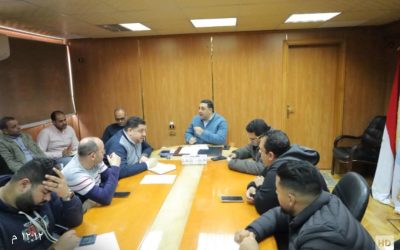 السيد المهندس احمد التراس رئيس مجلس الإدارة والعضو المنتدب يتابع تطورات مشروعات «حياة كريمة» ويؤكد الالتزام بالبرامج الزمنية للتنفيذ