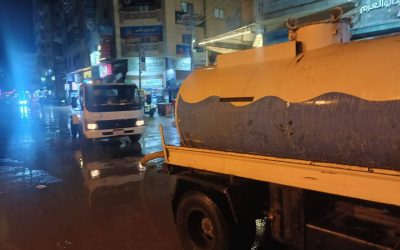 امطار غزيرة الي متوسطه تضرب مراكز البحيرة… واستنفار كامل بمياه الشرب والصرف الصحي لمواجهة الطوارئ