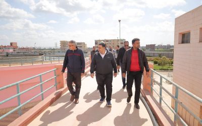 السيد المهندس احمد التراس رئيس مجلس الإدارة والعضو المنتدب يتفقد محطة أبو حمص القديمة خلال إجازة عيد الفطر المبارك ويؤكد جاهزية المحطات واستمرار العمل بكامل الطاقة