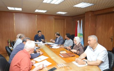 السيد المهندس احمد التراس رئيس مجلس الإدارة والعضو المنتدب يترأس اجتماعًا موسعًا مع رؤساء القطاعات لرفع درجة الاستعداد القصوى لاستقبال عيد الأضحى المبارك ومراجعة الانتهاء من وضع مواصفات احتياجات الشركة للعام المالي 2026/2027