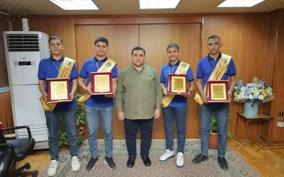من منصات التعلم إلى منصات التتويج»  التراس يكرّم نجوم التكنولوجيا بمدرسة شركة مياه البحيرة.. وأبناء المدرسة يواصلون صناعة المجد بألقاب الجمهورية والرخص الدولية