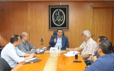 السيد المهندس احمد التراس رئيس مجلس الإدارة والعضو المنتدب » يعقد اجتماعًا موسعًا مع لجنة ترشيد الطاقة والإدارة العامة للاستثمار لدعم خطط التطوير وتعظيم الاستفادة من الموارد