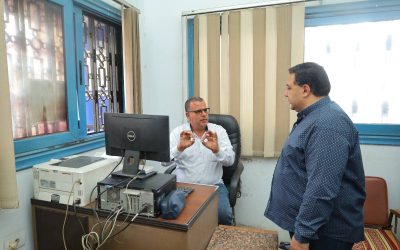 ضمن استعدادات عيد الأضحى المبارك.. رئيس مياه البحيرة يتفقد مركز شحن العدادات مسبقة الدفع بدمنهور ويكافئ العاملين لالتزامهم بخدمة المواطنين