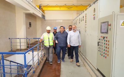 السيد المهندس احمد التراس رئيس مجلس الإدارة والعضو المنتدب يتفقد رافع صرف صحي “العزيز عثمان” وتمركزات الطوارئ بدمنهور في ثالث أيام عيد الأضحى المبارك
