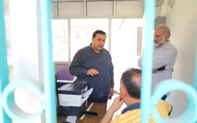 ثالث أيام عيد الأضحى.. التراس يتابع انتظام العمل بمركز شحن العدادات مسبقة الدفع بدمنهور