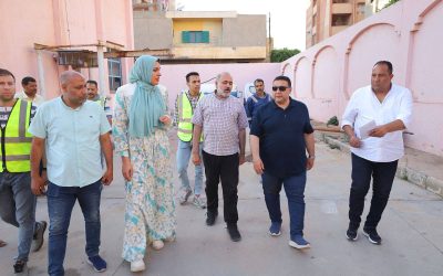رئيس مياه البحيرة يواصل جولاته الميدانية في أيام العطلات.. ويتفقد رافع صرف صحي المحكمة بالمحمودية