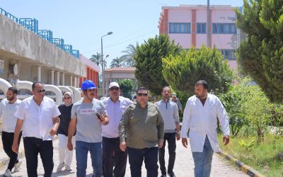 السيد المهندس احمد التراس رئيس مجلس الإدارة والعضو المنتدب يتفقد منشآت الشركة بمدينة رشيد ويؤكد: جودة المياه المنتجة خط أحمر لا تهاون فيه