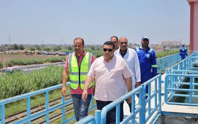 السيد المهندس احمد التراس رئيس مجلس الإدارة والعضو المنتدب في زيارة مفاجئة لمحطة مياه دنشال.. ويؤكد: الجودة والانضباط التشغيلي خط أحمر لضمان خدمة آمنة للمواطنين