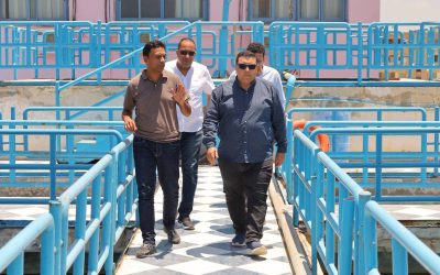 السيد المهندس التراس رئيس مجلس الإدارة والعضو المنتدب يتفقد محطة مياه الحرير الصناعي بكفر الدوار ويؤكد: المتابعة الميدانية ضمانة استدامة الخدمة وتحقيق أعلى معدلات الكفاءة التشغيلية