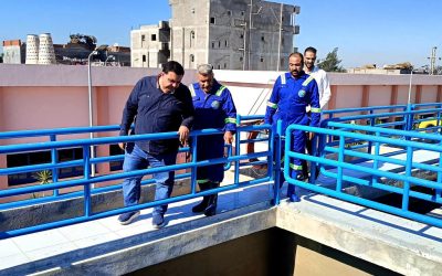 زيارة مفاجئة لمحطة مياه كوم القناطر بأبو حمص.. «التراس» يطمئن على جاهزية التشغيل ويشيد بانضباط العاملين