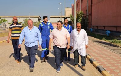 التراس » من قلب محطة مياه أبوحمص الجديدة: الجودة لا تُصان إلا بالمتابعة الميدانية… وسلامة المنشآت ضمان لاستدامة خدمة المواطنين رئيس مياه البحيرة يتفقد المحطة الحاصلة على شهادتي TSM ومأمونية المياه ويشيد بكفاءة التشغيل ويؤكد: الاستثمار الحقيقي يبدأ من الإنسان ويحافظ عليه الالتزام