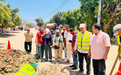 بتوجيهات محافظ البحيرة.. «التراس» يواصل تنفيذ خطة القضاء على المناطق الساخنة ولجان فنية تدرس حلولًا عاجلة لتحسين ضغوط مياه الشرب