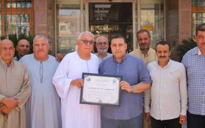 فرحة الأهالي تتحدث.. وفد من أهالي منشأة الهلباوي بكفر الدوار يتوافد لتوجيه الشكر لمحافظ البحيرة ورئيس «مياه البحيرة» بعد إنهاء معاناة ضعف المياه