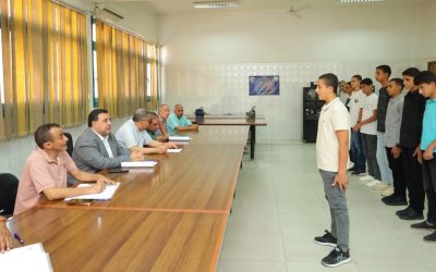 التراس يتابع اختبارات القبول بمدرسة مياه البحيرة.. 1747 طالبًا يتنافسون على 90 مقعدًا و«التميز» يُحسم بالعلم والشفافية