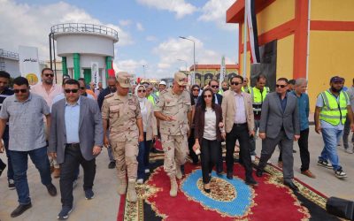 التراس » في استقبال محافظ البحيرة.. مشروعات مياه جديدة لدعم استقرار الخدمة بكفر الدوار