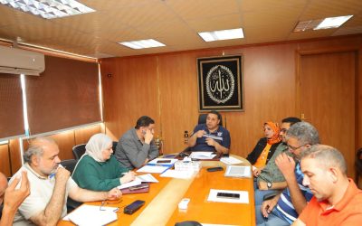 مياه البحيرة» تراجع مشروعات الإحلال والتجديد وتضع خطة 2026/2027 لتسريع التنفيذ ورفع كفاءة الخدمات