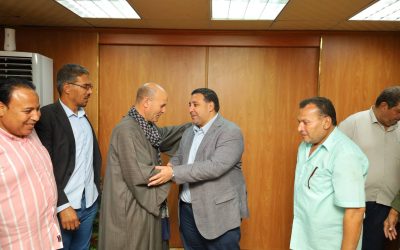 مياه البحيرة تستجيب لأهالي أبو حمص.. التراس يتابع حل مشكلة ضعف المياه وعودة الخدمة للقرى على مدار اليوم