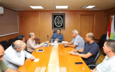 التراس » يبحث مع الاستثمار والخدمات الفنية فرص تعظيم الاستفادة من إمكانات «مياه البحيرة»
