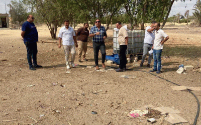 «مياه البحيرة» تواصل حملاتها بوادي النطرون.. ضبط 9 حالات تعدٍ واستخدام مياه الشبكة في ري المزارع والأحواش