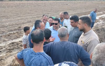وسط الأهالي والعمال».. التراس يتابع ميدانيًا إصلاح كسر خط مياه بدر